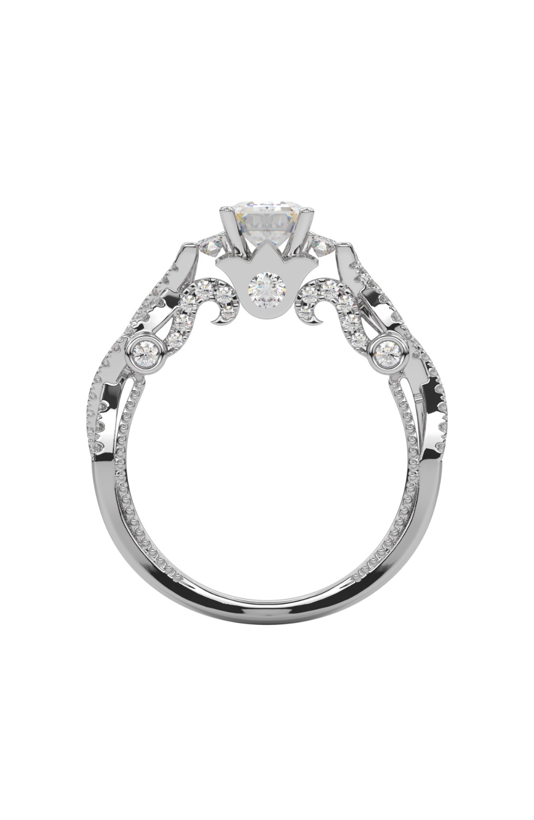 Twilight Mirage Silver Ring