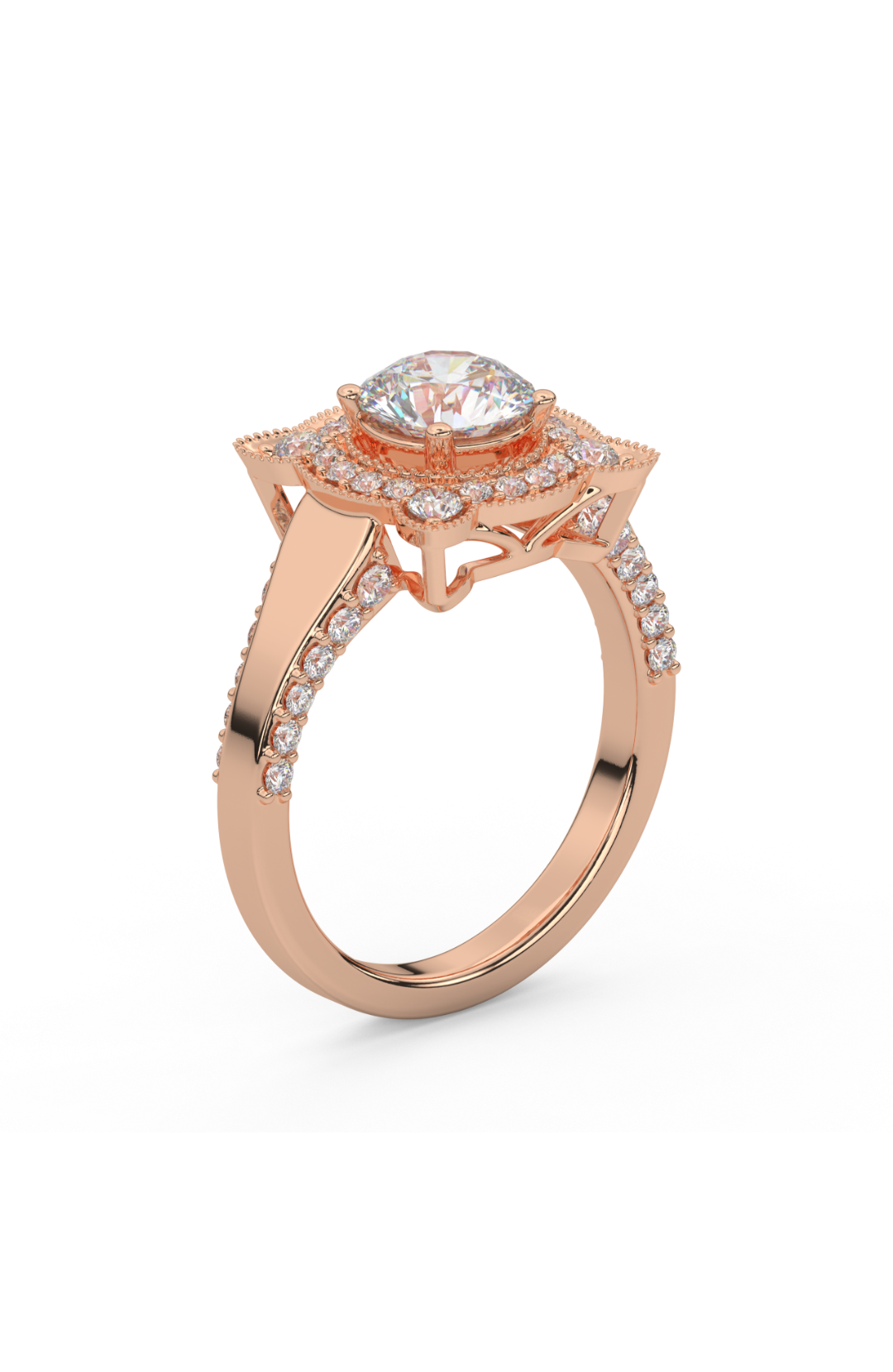 Stellar Halo Silver Ring