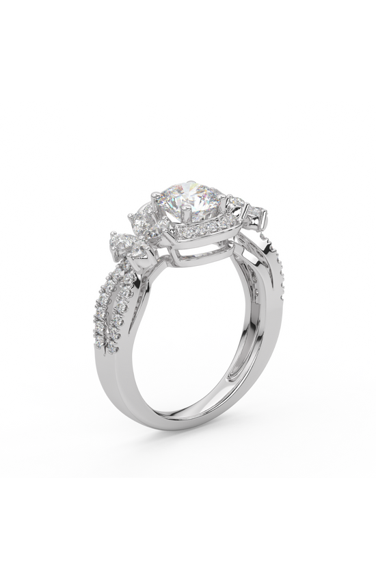 Silver Twilight Ring