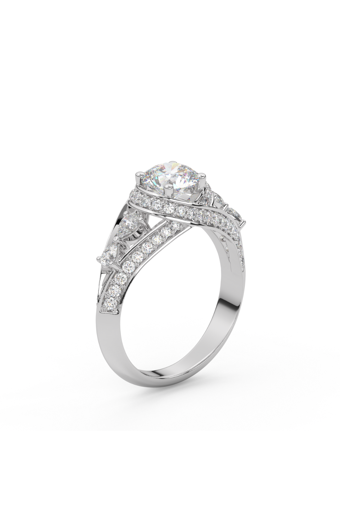 Mystical Halo Silver Ring