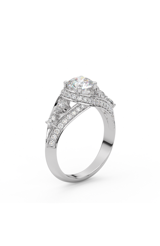 Mystical Halo Silver Ring