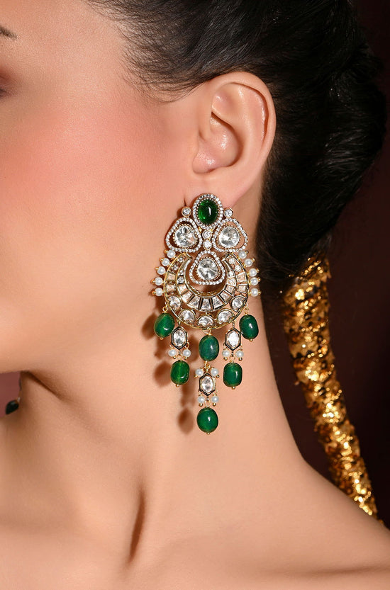 Bedazzling Dangler Earrings - Joules by Radhika 