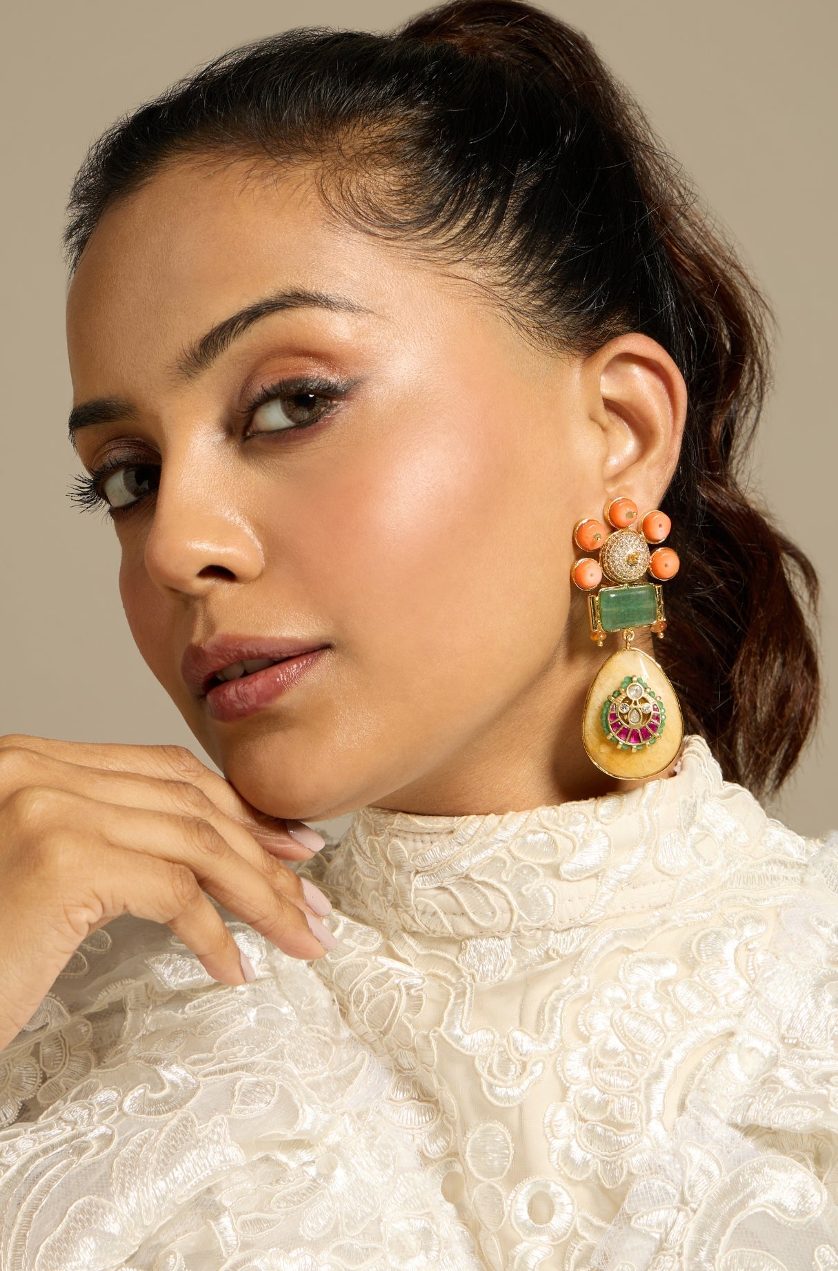 Blooming Essence Earring - Joules by Radhika 