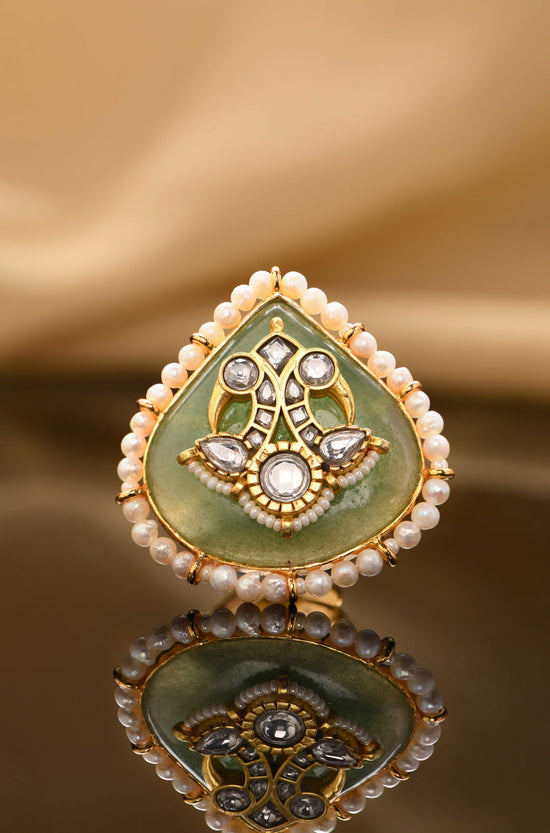 Dreamlike Pearl Ring - Joules by Radhika 