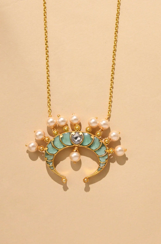 Elegant Gold Necklace - Joules by Radhika 