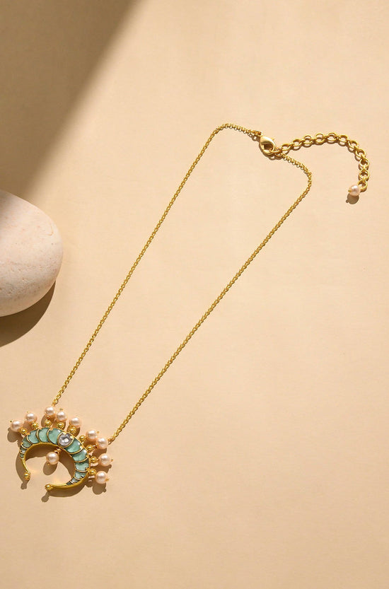 Elegant Gold Necklace - Joules by Radhika 