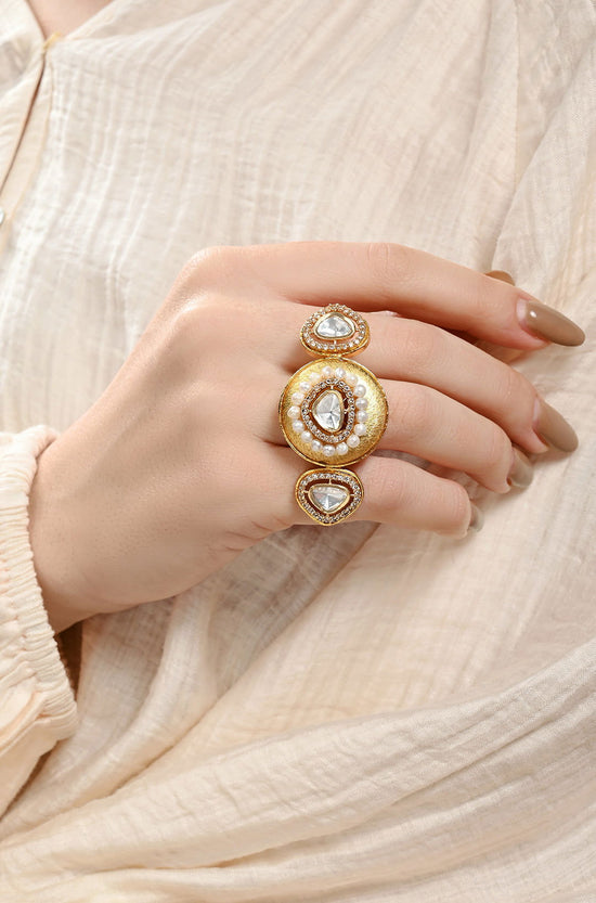 Ethereal Polki Ring - Joules by Radhika 