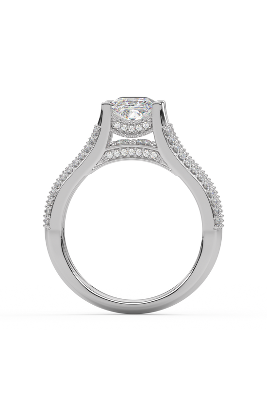 Seraphic Whisper Silver Ring