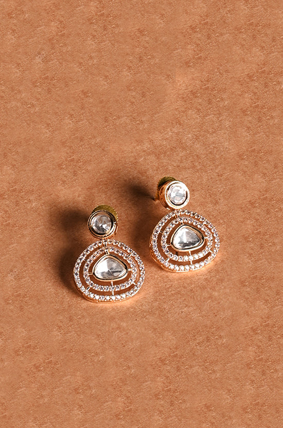 Kundan Charmstone Earrings