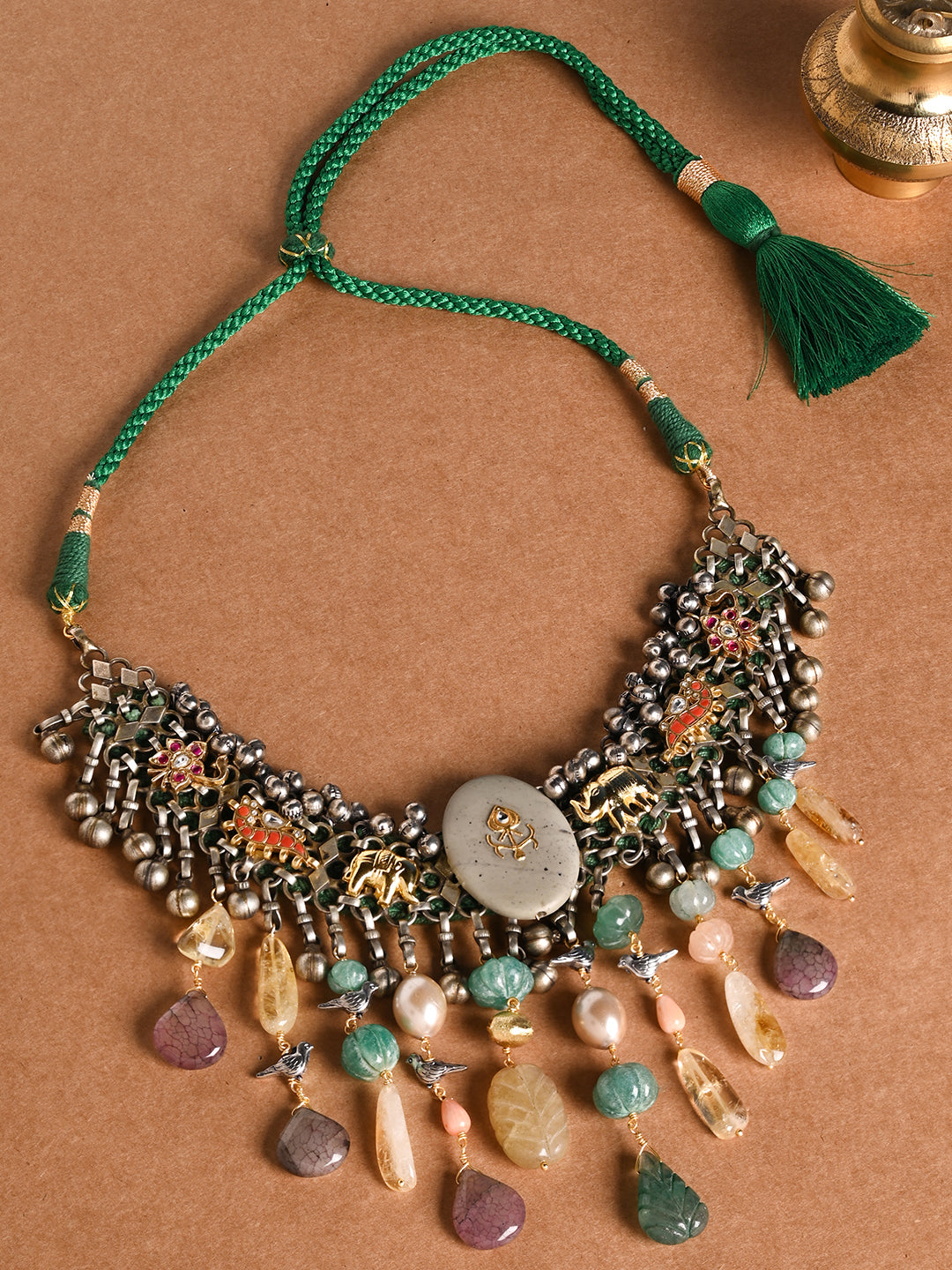 Whimsical Multicolor Necklace