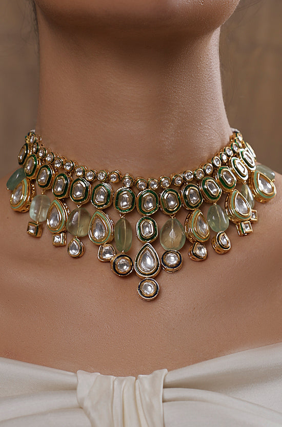 Light Green Echo Fusion Choker