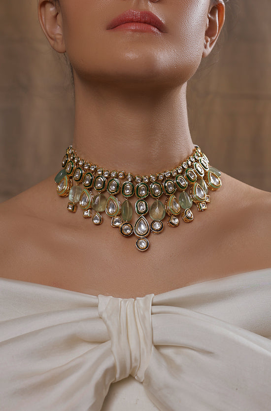 Light Green Echo Fusion Choker