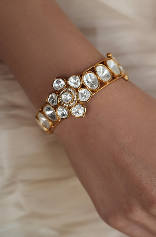 Lustre Vine Polki Bracelet