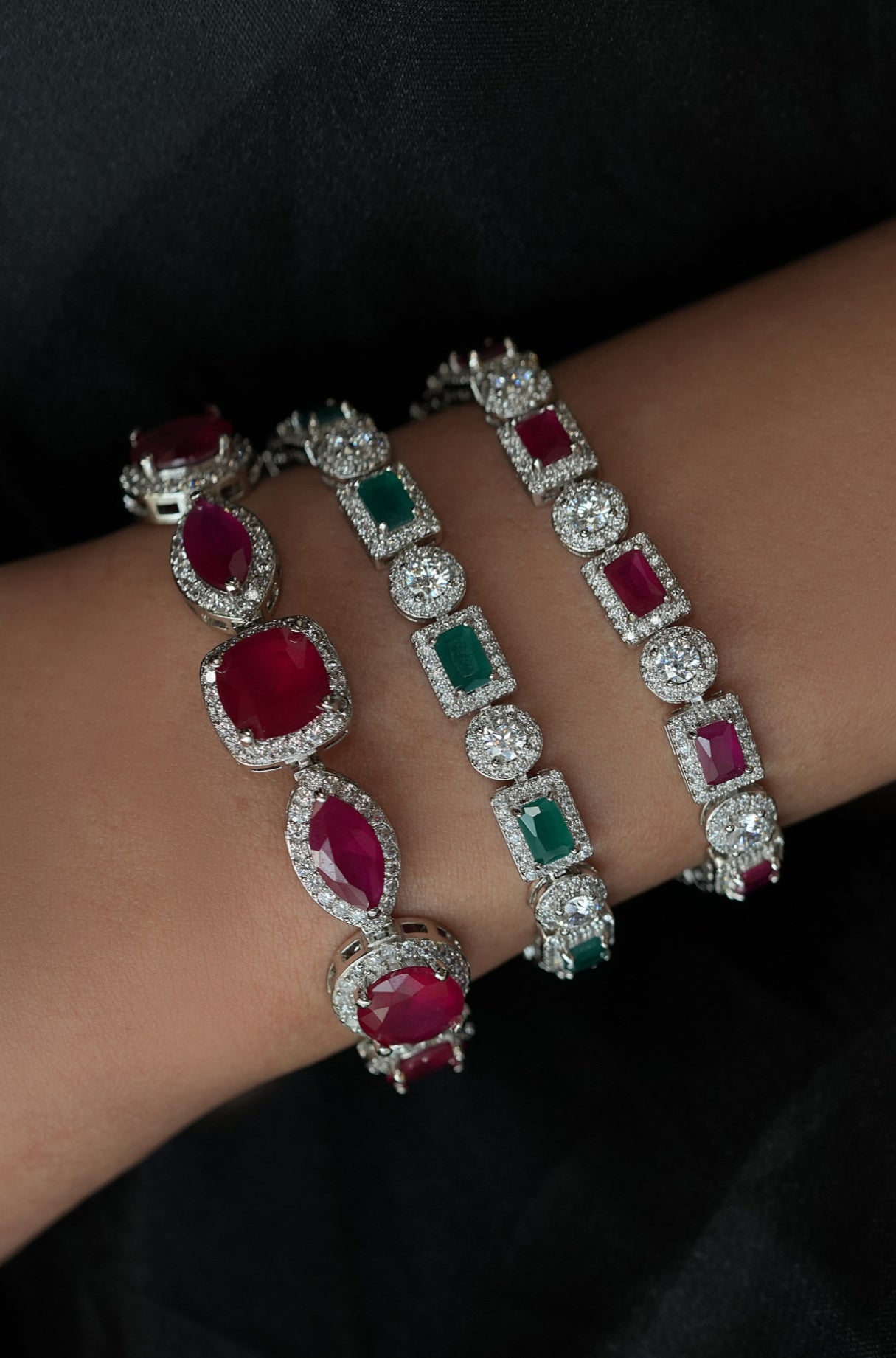 Ruby Diamond Luxe Bracelet