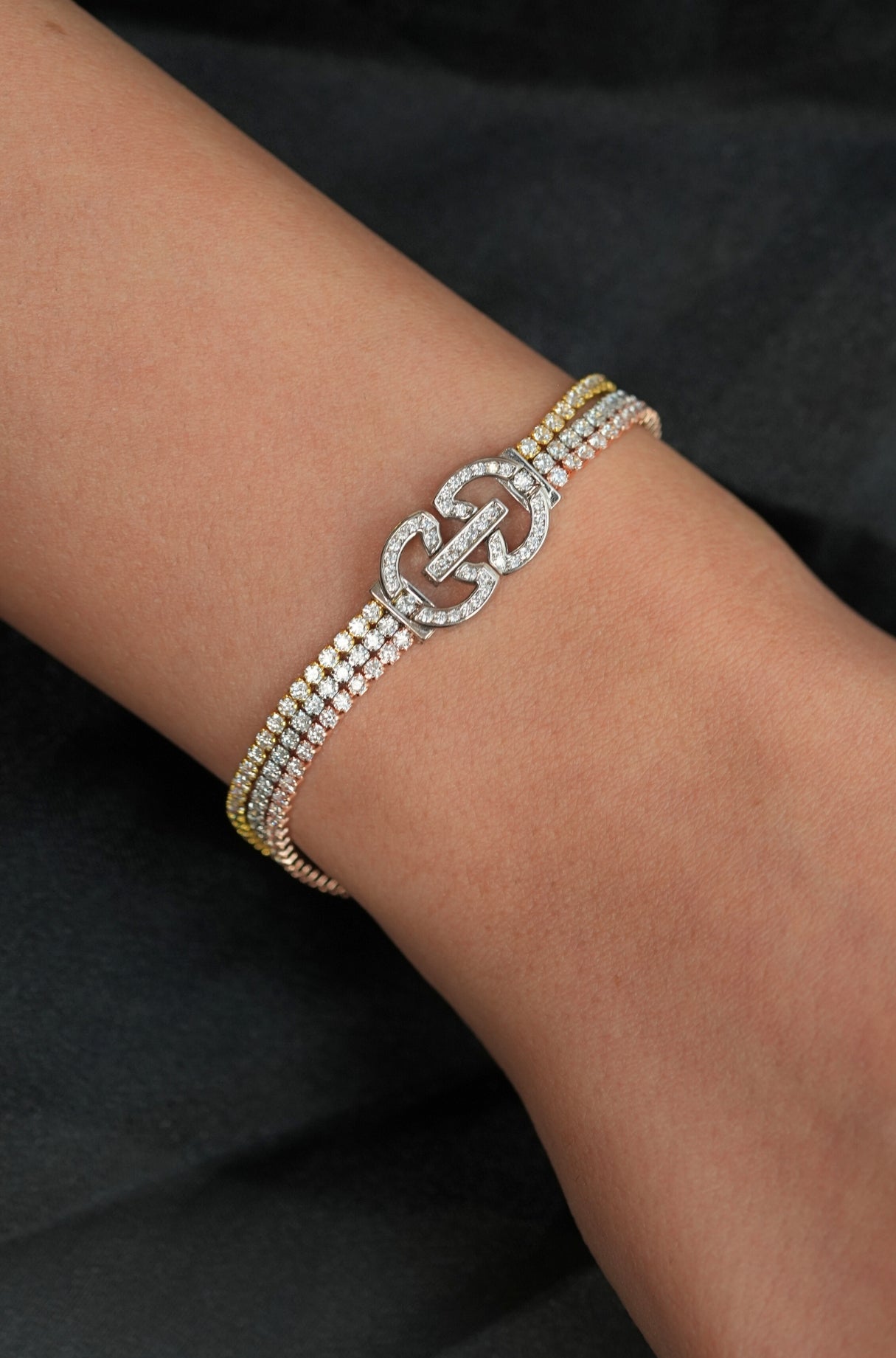 Trinity Glow Diamond Bracelet