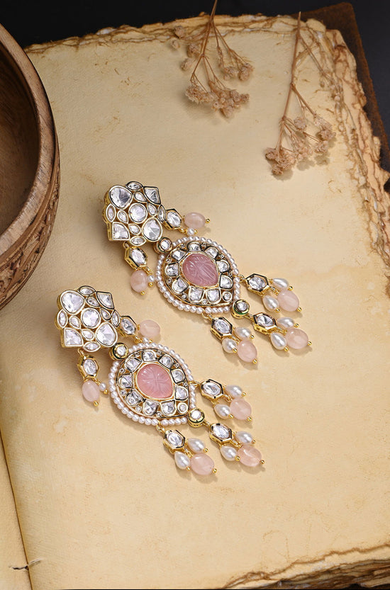 Lustrous Dangler Earrings - Joules by Radhika 