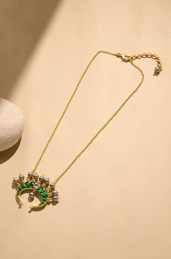 Opulent Gold Necklace - Joules by Radhika 