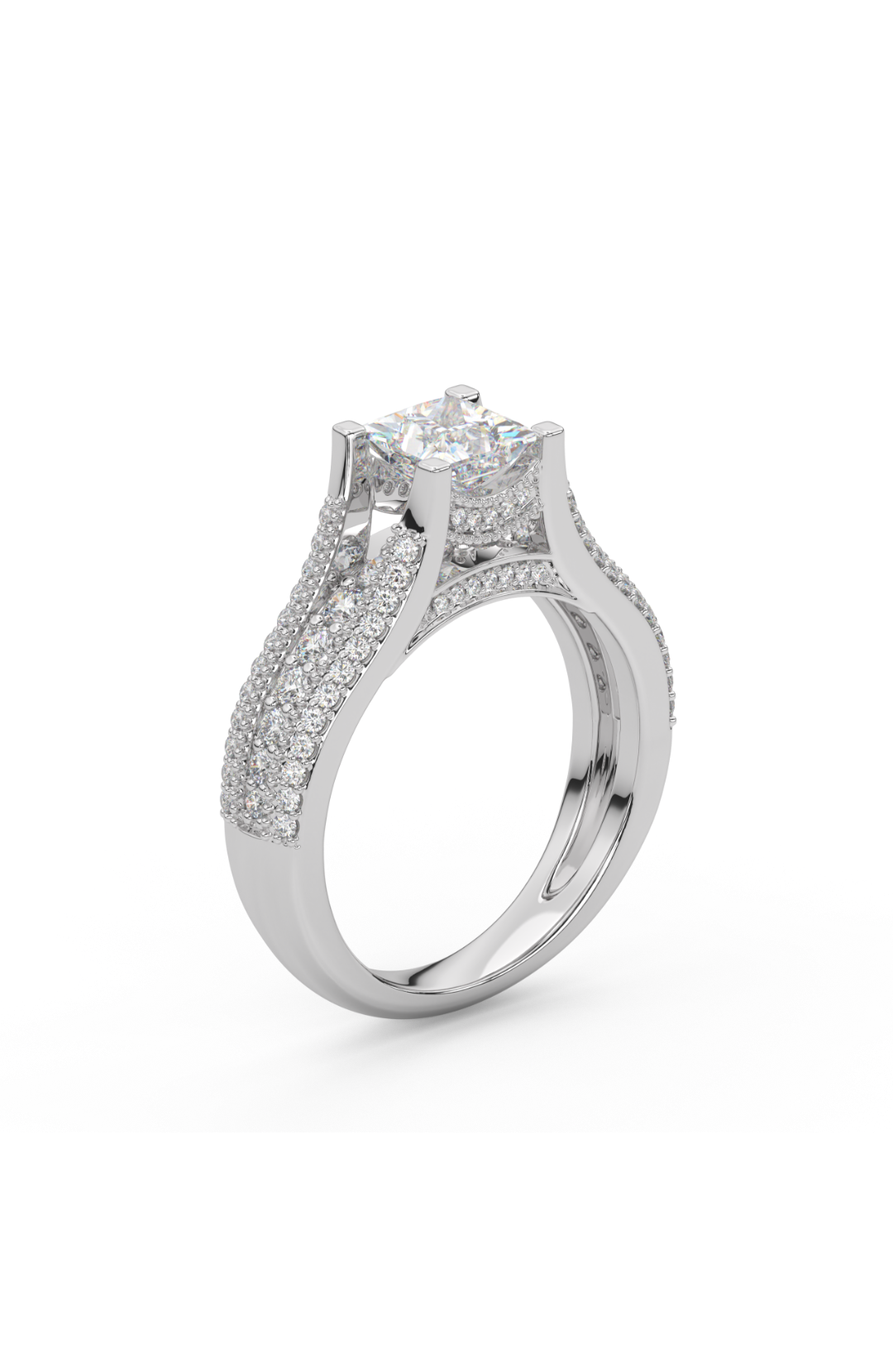 Seraphic Whisper Silver Ring