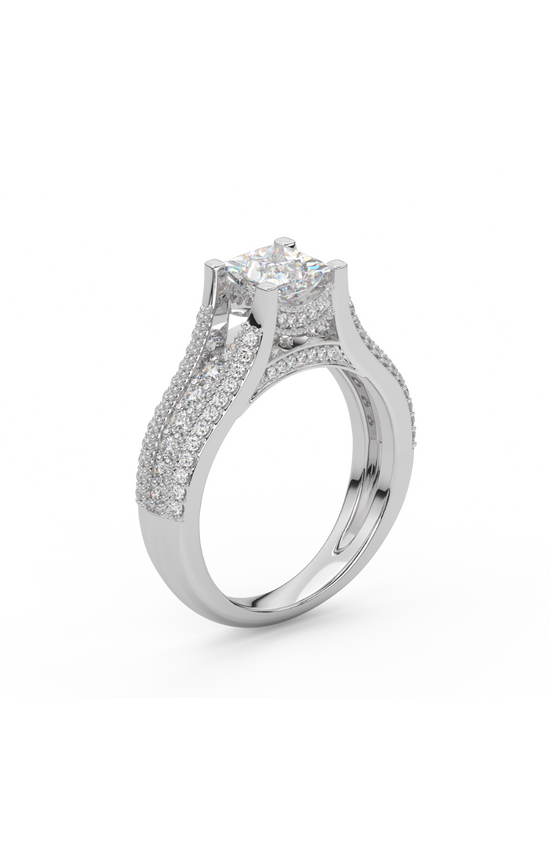 Seraphic Whisper Silver Ring