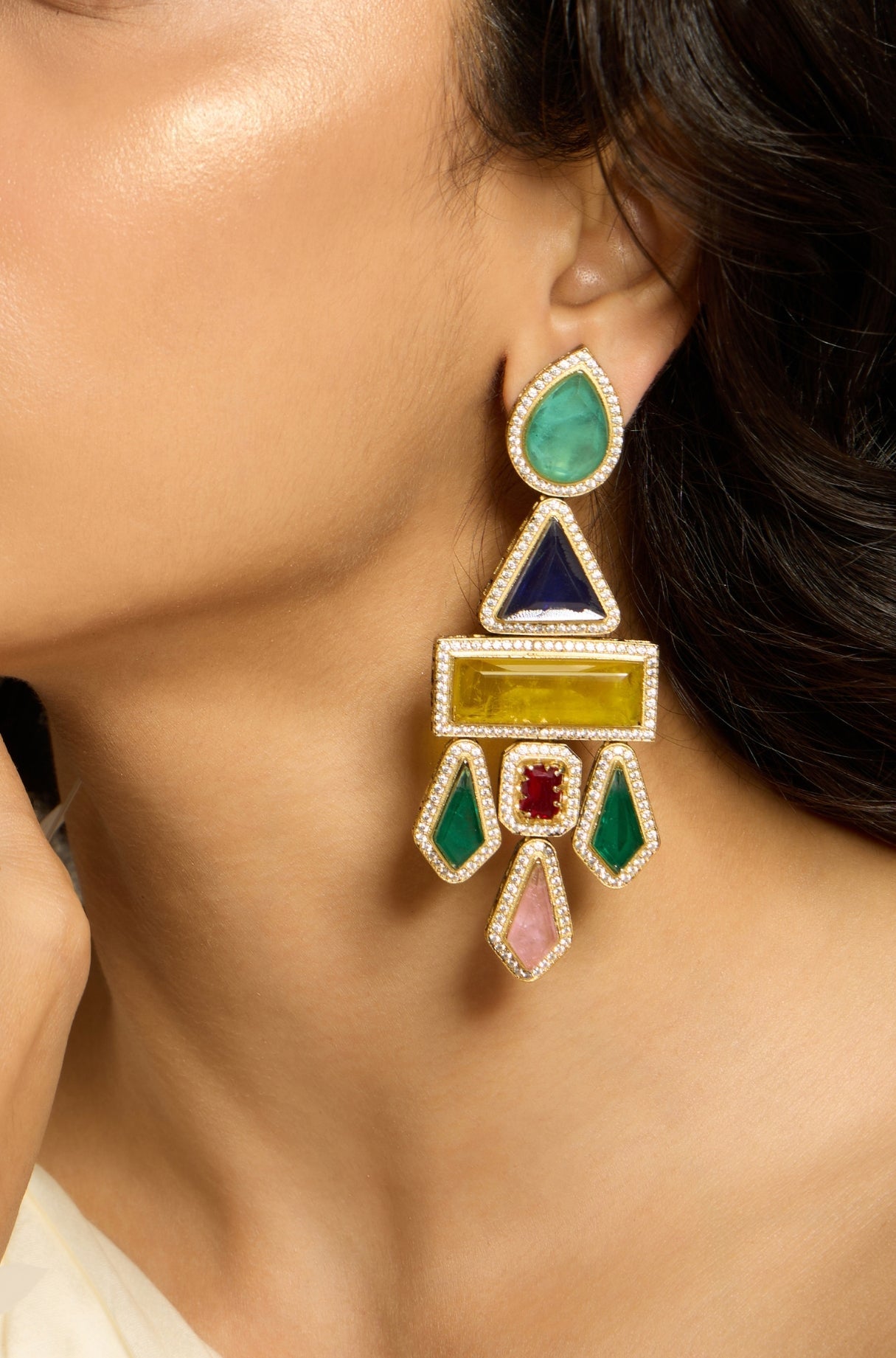 Prism Delight Earrings - Joules by Radhika 