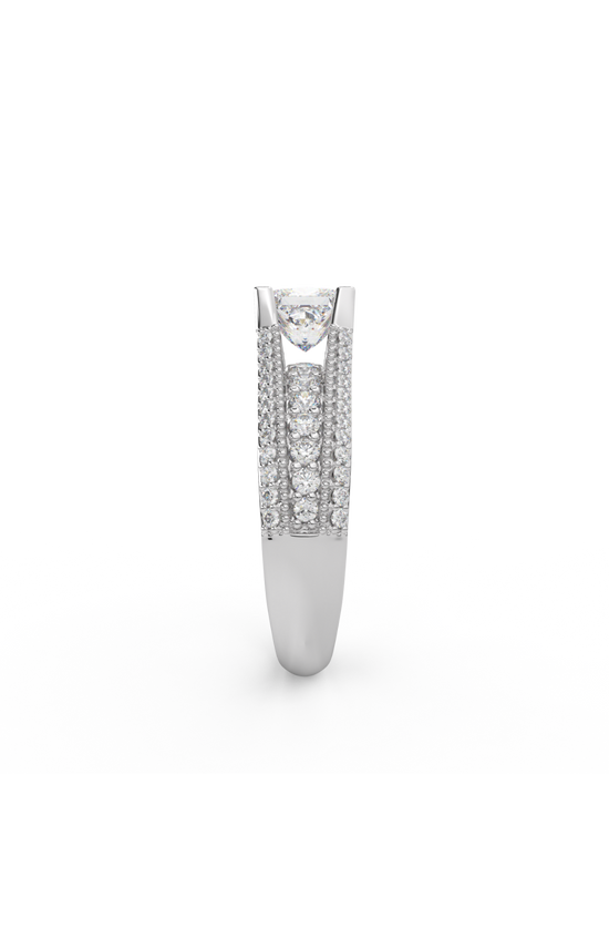 Seraphic Whisper Silver Ring