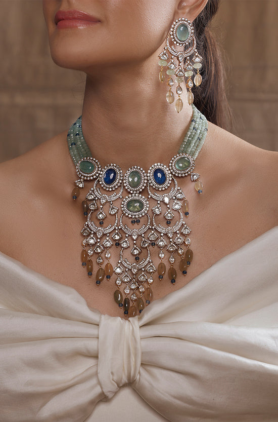 Enchanting Bridal Radiance Necklace Set