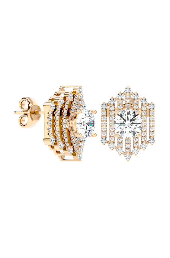 Opulent Cascade Studs