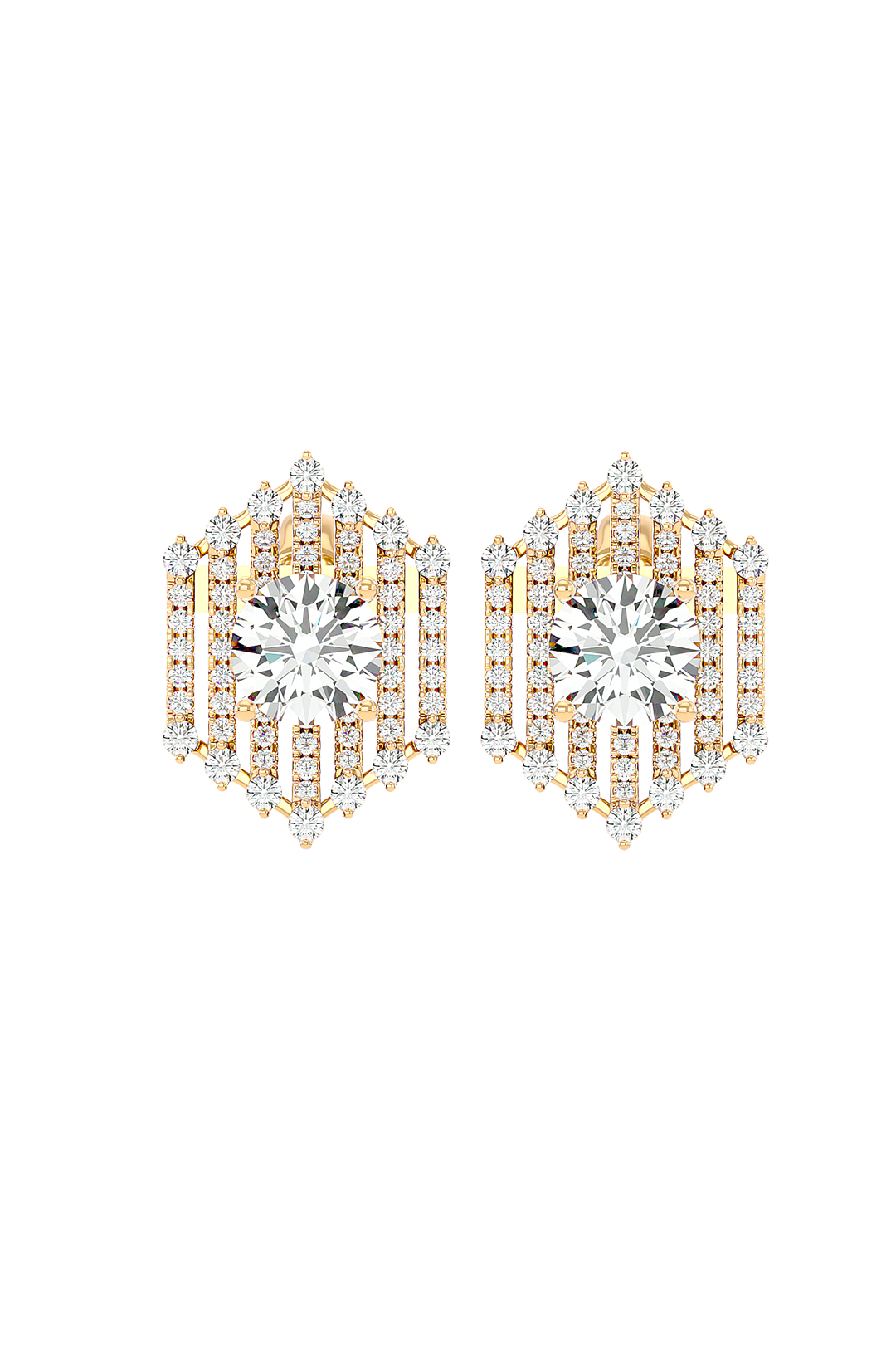 Opulent Cascade Studs